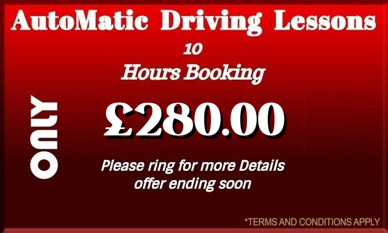 Auto Lessons 10 for £280